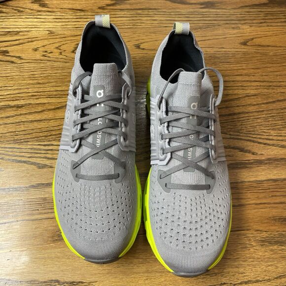 On Cloudswift 4 Alloy Lime Gray Lace Up Running Sneakers Mens Size 12 NEW No Lid main image 8